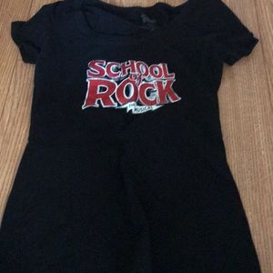 Médium sized school of rock t shirt